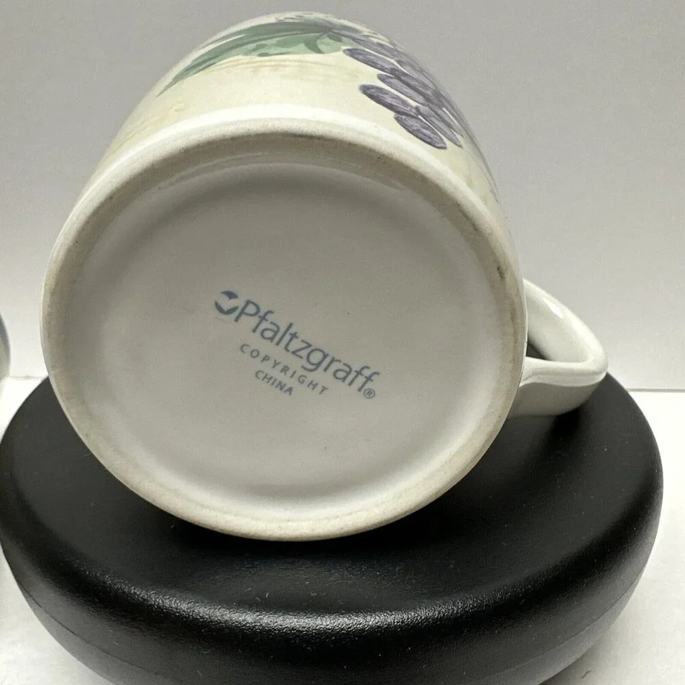 Set of 2 Pfaltzgraff Merlot 3 7/8